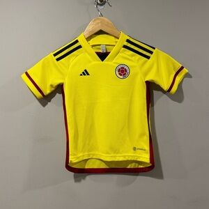 World Cup Colombia Home National Football Soccer Jersey
